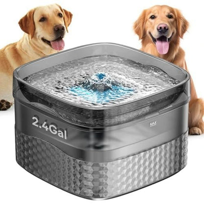 9L Large Dog Water Fountain